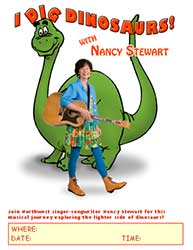 I Dig Dinosaurs poster DOC to edit